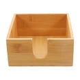 thumbnail image 1 of LITINKIMI 1Pc Square Box for Big Napkins Bamboo Paper Storage Kitchen Accessory, 1 of 8