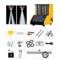 thumbnail image 2 of Fuel Injector Cleaner Tester CT150 Motorcycle Injector Cleaner Tester 4-Cylinder Ultrasonic Wave Injection System Cleaner With No-Disassembly Cleaning,Sprayability/Spray Value/Leakage Test 110V/220V, 2 of 4