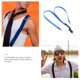 thumbnail image 4 of EeaseMX Tirantes LED con clip, brillantes, ajustables, elásticos, en forma de Y, con estampado, para pantalones, para hombres y mujeres (azul), 4 of 7