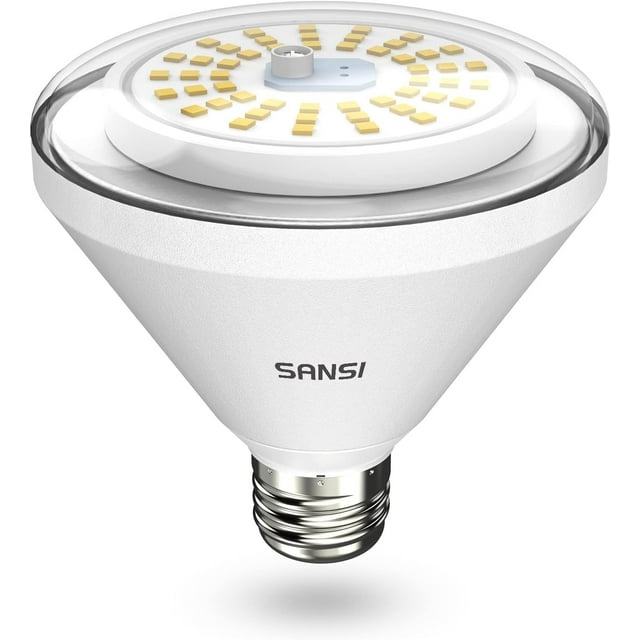 Bombilla LED para Cultivo SANSI 24W 4000K 120° BR30 IP54 Equivalente a 200W