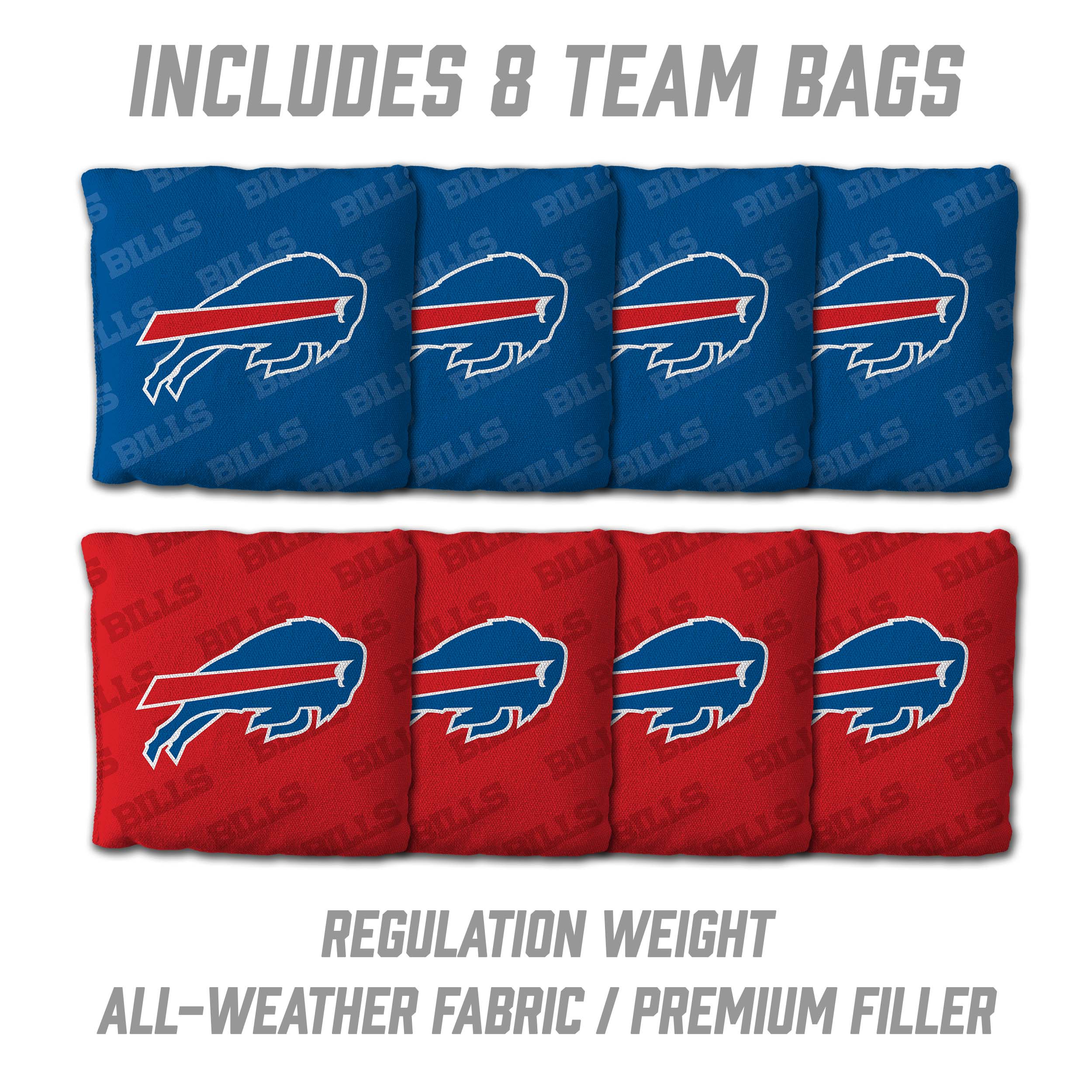 YouTheFan NFL Buffalo Bills 2x4 Slogan Series Cornhole