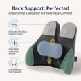 thumbnail image 3 of Almohada de soporte lumbar Align Labs SpineAlign de espuma viscoelástica, 3 of 9