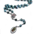 thumbnail image 4 of Rosary Necklace Catholic Necklace Our Lady Of Guadalupe Holy Pendant Clavicle, 4 of 5