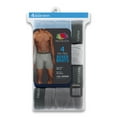 thumbnail image 3 of Fruit of the Loom Men's CoolZone Fly Assorted Boxer Briefs, Extended Sizes, 4 Pack, 3 of 5