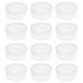 thumbnail image 1 of 12 Uds Mini caja de contenedores de almacenamiento Circular transparente de plástico para recoger artículos pequeños, cuentas, manualidades, 6*2,5 cm, 1 of 5