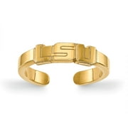 LSU Toe Ring (Gold Plated)