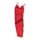thumbnail image 3 of Minivestido de club para mujer, escala 1/6, traje de cosplay de color sólido con abertura alta Rojo oscuro, 3 of 9