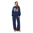 thumbnail image 2 of Forever 21 Women's Blue Low-Rise Jogger, Wide-Leg,XS, 2 of 7