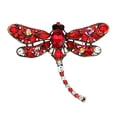 thumbnail image 1 of Theme Fashion Enamel Crystal Rhinestone Brooch Ladies Jewelry Clothes Dress Scarf Decoration, 1 of 1