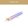 thumbnail image 2 of IBASETOY Titanium Tweezers Tool with Flat Tip Lightweight Portable for Travel Outdoor and Home Use, 2 of 8