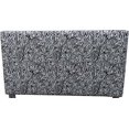 Black Zebra Headboard, Twin