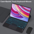 thumbnail image 3 of Funda para Xiaomi Redmi Pad Pro de 12,1 pulgadas, funda con teclado para Redmi Pad Pro de 12,1 pulgadas 2024, 3 of 5