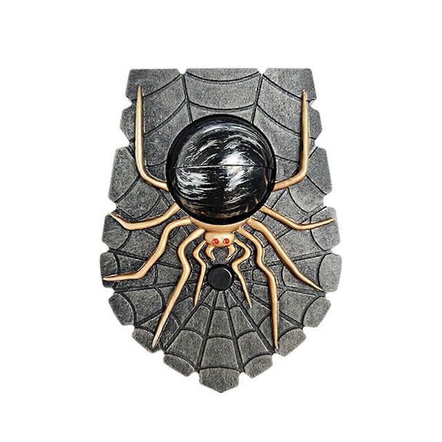 Halloween Door Decoration Hanging Animated Spider Doorbell Light Up Eyeball