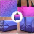 thumbnail image 6 of 12PCS 14x13 Inch Gradient Grocery Bag Large Mauve Reusable Cloth Lightweight Shopping Bags with Handles Portable Foldable Waterproof Gift Bags for Birthday Parties Wedding Christmas DIY, 6 of 8