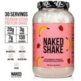 thumbnail image 5 of Naked Shake - Vegan Protein Powder, Strawberry Banana - Flavored Plant Based Protein With Mct Oil, Gluten-Free, Soy-Free, No Gmos Or Artificial Sweeteners - 30 Servings, 5 of 8