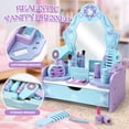 thumbnail image 3 of Set de Tocador de Madera para Niñas Toyssa con Espejo y 12 Accesorios, 3 of 9