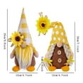 thumbnail image 2 of Fall Gnomes Plush Thanksgiving Decorations Autumn Tomte Handmade Swedish Gnome Mr and Mrs Scandinavian Gnomes Thanksgiving Day Gif, 2 of 5