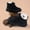 Black, variant on Cethrio Little Boys Snow Boots, Mid Calf Non Slip Warm Skiing Winter Shoes Coffee Size 13(Little Kids)