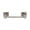 Satin Nickel, variant on Swarovski Crystal Toilet Paper Holder with Brass Construction - Finish: Satin Nickel