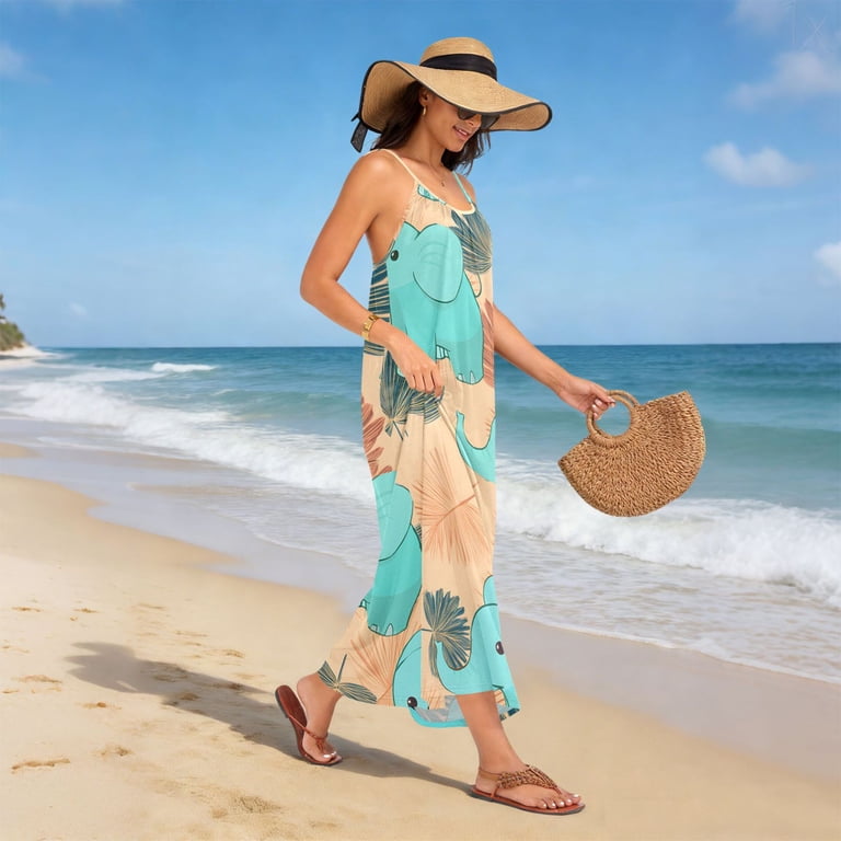 elephant design dress Women Oversize Style Open-Back Design-Green Pattern Patterng EVENING-STUDIO-SHOOT-24 Size:WS Stylish Long Sleevess Aline Ebay A reversible silk blend