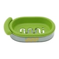 thumbnail image 3 of Unique Bargains 1 Pc Soap Dish Solid Color Soap Holder for Bathroom Green, 3 of 6