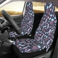 thumbnail image 3 of Fotbe Watercolor Marine Animals Pattern Automotive Seat Covers for Cars Trucks and SUVs – Car Seat Covers for Front Seats,Protective Seat Covers,Vehicle Seat Covers, Set of 2, 3 of 9