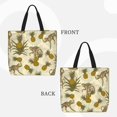 thumbnail image 2 of Easygdp Monkeys and Pinealpples Bolsa Tote para Mujer, Bolso de Hombro para Trabajo, Playa, Viajes, Compras y Supermercado, 2 of 7