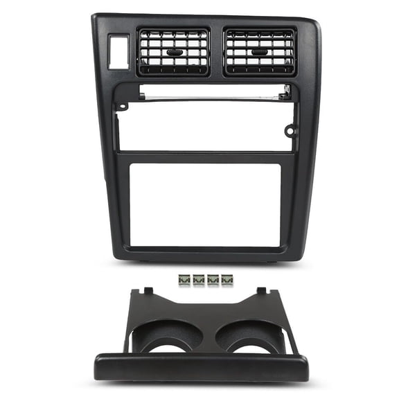 Suitable for Radio Bezel Dash Board Trim, Fit Toyota Tacoma 1995 1996 1997, Dashboard Panel, Black