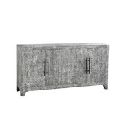 Clancy Server in Gray Solid Mango wood