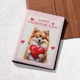 thumbnail image 5 of Happy Valentine's Day Pomeranian Brings Love Heart Travel Passport Wallet Pom Dog Lover Gifts PU Leather Passport Holder Cover - 02028, 5 of 5