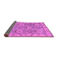 thumbnail image 2 of Ahgly Company Indoor Rectangle Oriental Purple Traditional Area Rugs, 6' x 9', 2 of 4