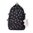 thumbnail image 3 of Middle School High School Backpack with Delicate Floral Print Lightweight Adjustable Straps Elementary School Bookbag, 3 of 5