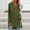 Green, variant on Kiplyki Christmas Women's Long Sleeve Shirts Casual V-Neck T-Shirt Loose Long Sleeve Tops Solid Blouse