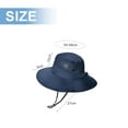 thumbnail image 2 of A foldable outdoor sports mountaineering fishing visor hat Breathable sun hat fisherman's hat - Navy blue, 2 of 5