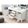 thumbnail image 4 of James Martin Vanities 210-V59d-Gw Linear 60" Free Standing Double Basin Hardwood Vanity, 4 of 7