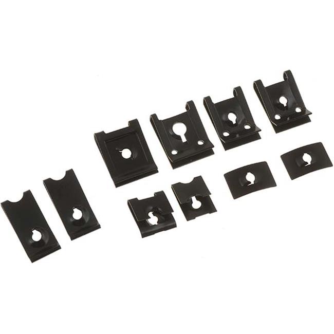 45382 Speed Nut Assortment Universal U Nuts, J Nuts And Flat Nuts