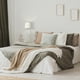 thumbnail image 2 of Estevez, Luminario de muro AURA, Foco E26, pantalla textil, Color blanco, Ø225×235×450 mm, 2 of 3