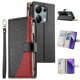 thumbnail image 4 of Funda cartera GANGXUN para Xiaomi Poco M6 Pro 4G , cuero PU con tarjetero, cremallera, correa de mano, soporte y protección 1231°, 4 of 6