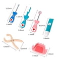 thumbnail image 4 of pitrice 6 Pcs/Set Wooden Play Set Simulated Tool Toy For Children, 4 of 5