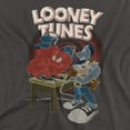 thumbnail image 2 of Looney Tunes Dj Looney Tunes Women's T Shirt, Charcoal, Large, 2 of 6