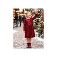 thumbnail image 4 of Girls Dress Red Sequin Long Sleeve Party Christmas New Year Holiday Dresses 5 Years, 4 of 8