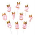 thumbnail image 1 of GOOHOCHY 10 velas digitales de cumpleaños para decoración de tartas., 1 of 7