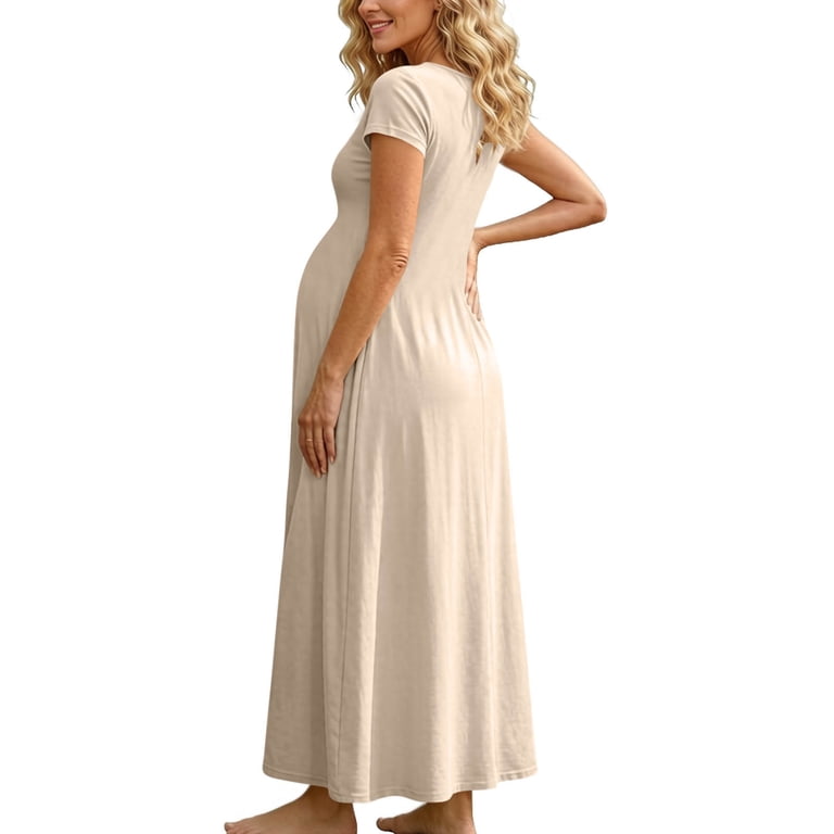 trendy modern mother of the bride dresses Chic Sky Blue Asymmetric Mother Of The Bride Dress with Side Slit US18 / Sky Blue