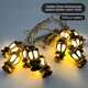 thumbnail image 1 of Cadena ligera Cadena plástica de la decoración LED Cadena ligera para el festival del partido, oro, luz blanca cálida Inevent HA002946-04, 1 of 6