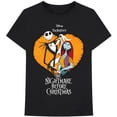 thumbnail image 1 of Nightmare Before Christmas T-Shirt en Coton pour Adulte avec Cœur, 1 of 1