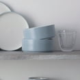 thumbnail image 6 of Noritake ColorTex Stone Aqua Set of 4 Stax Cereal Bowls, 6 of 7