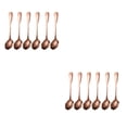 thumbnail image 4 of Cucharadita de acero inoxidable Advancent 6 uds tenedor juego de cubiertos de viaje, 4 of 6