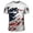 Blue, variant on Mens National Team USA Soccer Jersey 2026 Football Patriotic Shirts Crew Neck Short Sleeve T Shirts Fan American Flag Graphic Tee Red 3XL