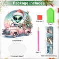 thumbnail image 3 of Desktop Diamond Art Painting Kit, Green DIY Desktop Ornament Decoration for Christmas Gifts, Acrylic Special Shape Diamond Art for Home Decor Ornaments and Gifts, 3 of 7