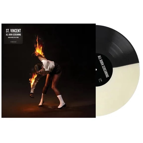 St Vincent - All Born Screaming - Black & White Colored Vinyl - Music & Performance